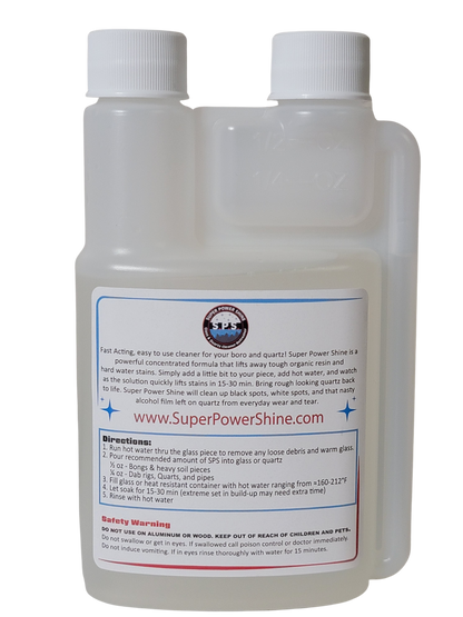 Super Power Shine Glass and Quartz Cleaner/Refresher - Super Power Shine